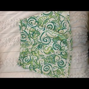 LILLY SKIRT SIZE 6 SUPER CUTE WITH FISHIES